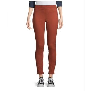 No Boundries Cotton Pull On Ankle Pants Rust Size XL 15/17